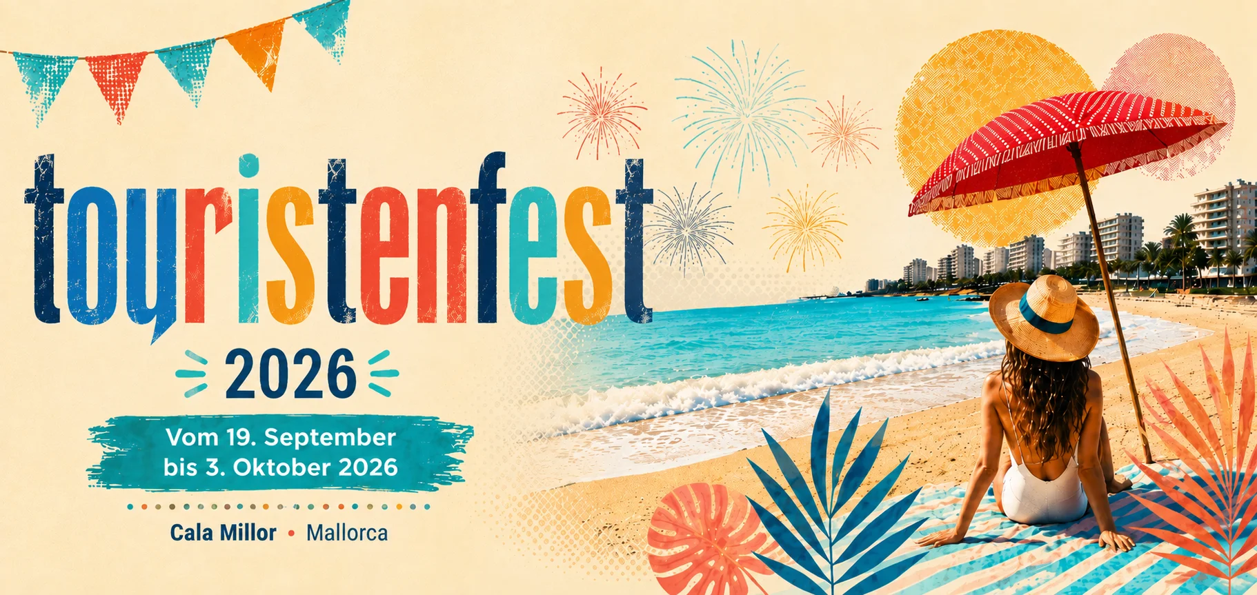 Touristenfest 2026 — Cala Millor, Mallorca. 19. September bis 3. Oktober.